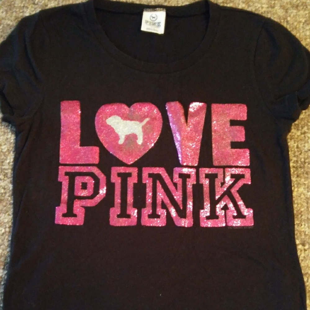 VS PINK TEE